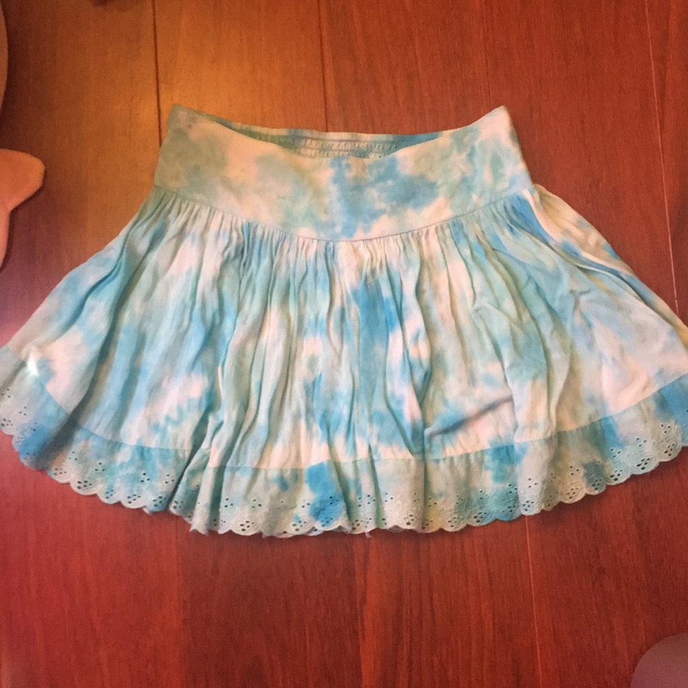 Tie-dye Flowy Skirt